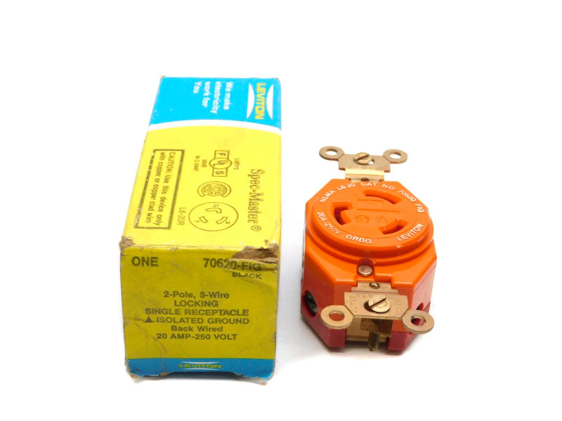 LEVITON 70620-FIG 250V 20A NSMP