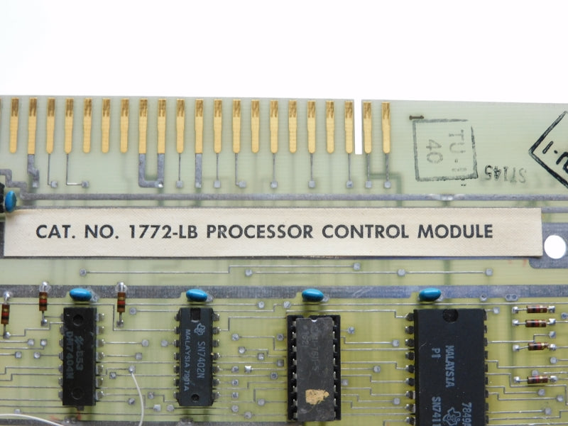 ALLEN BRADLEY 1772-LB SER. B F/W 6 UNMP
