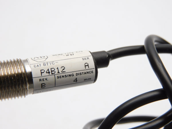 ALLEN BRADLEY 871C-P4B12 SER. A 10-30VDC 0.15A UNMP