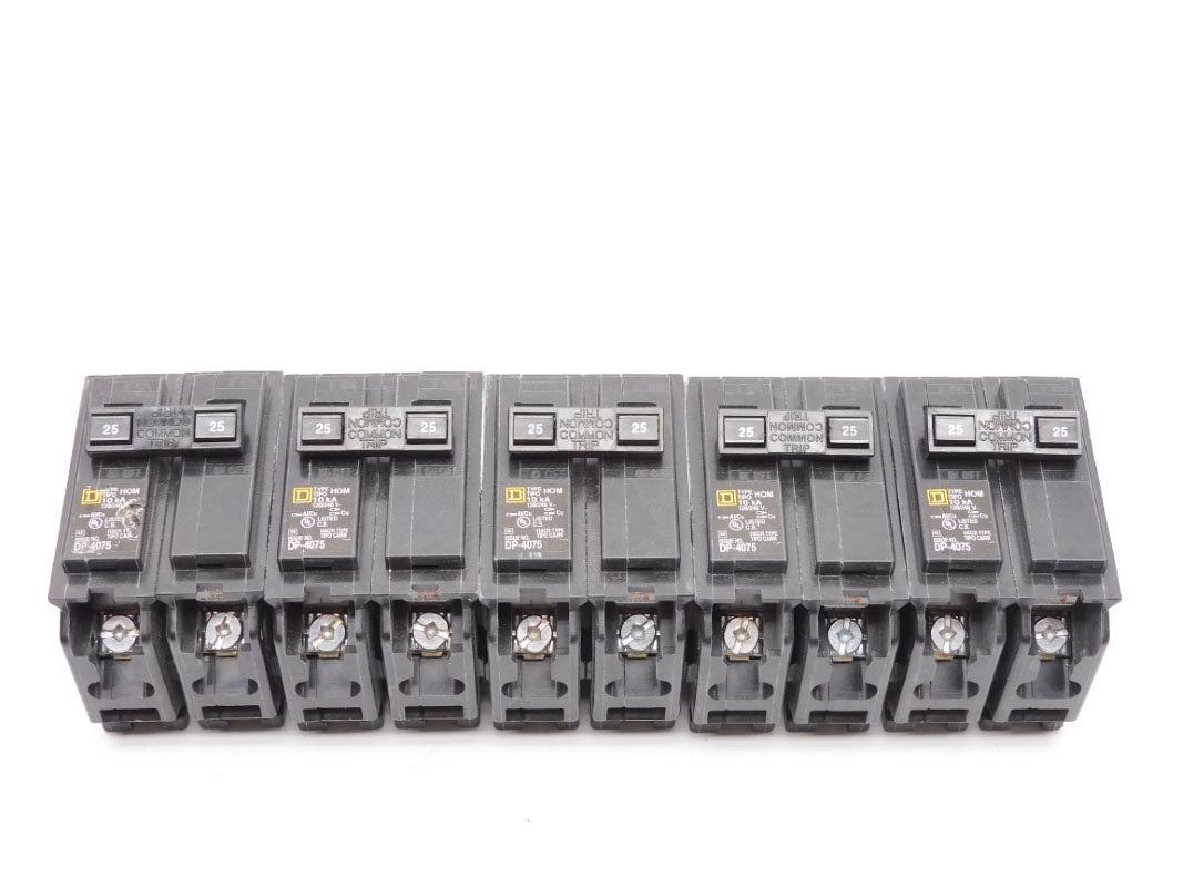 SQUARE D HOM225 120/240V 25A (PKG OF 5) NSMP