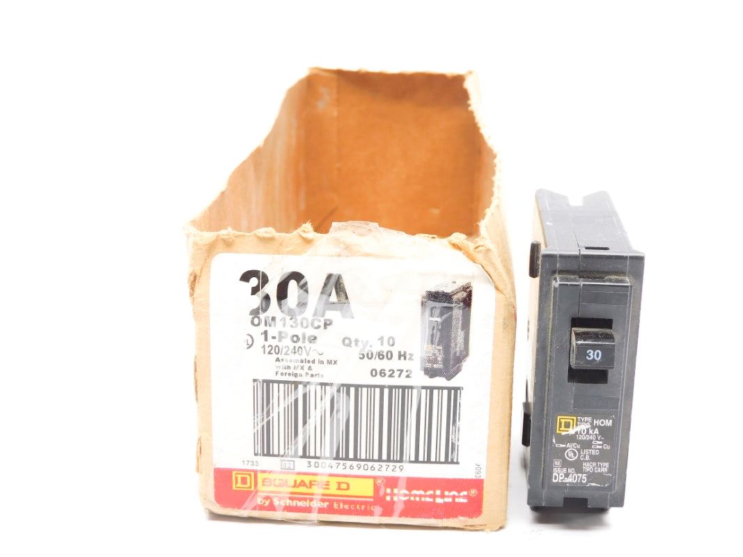 SQUARE D HOM130CP 120/240V 30A (PKG OF 10) NSMP