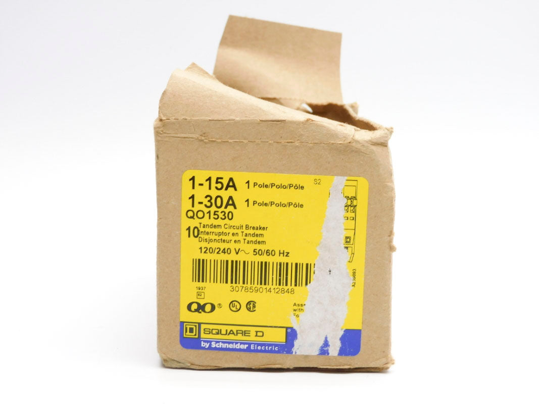 SQUARE D QO1530 15/30A 120/240V (PKG OF 10) NSMP