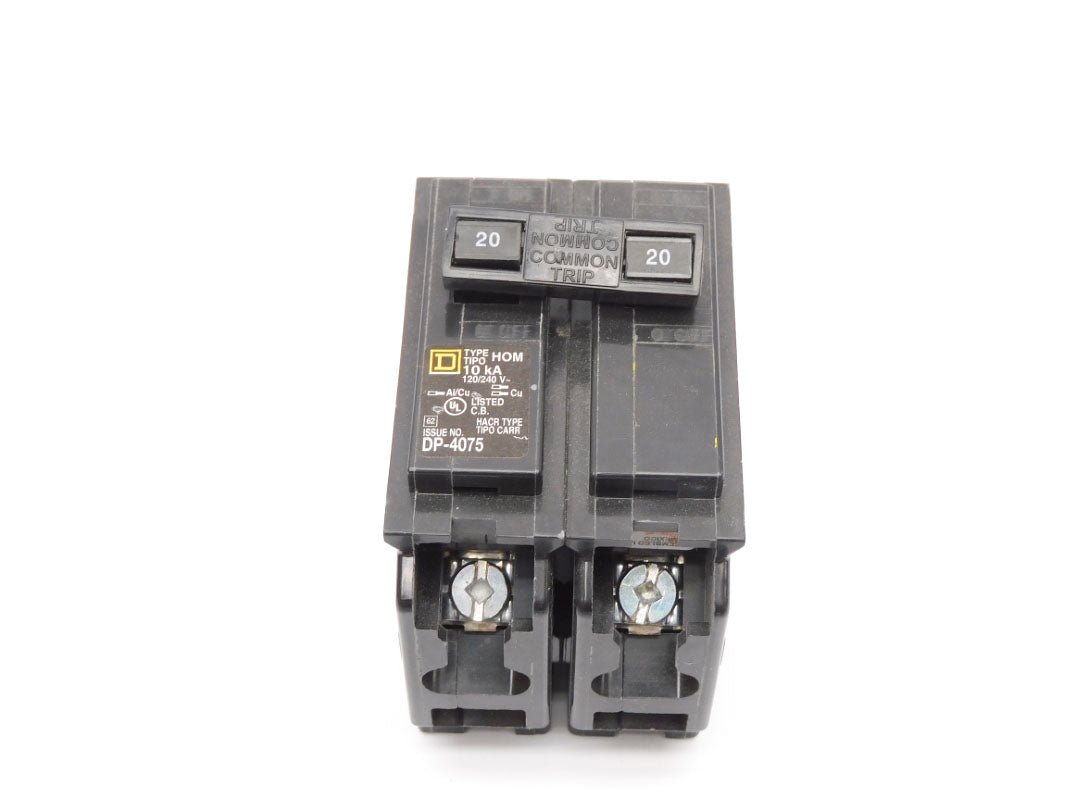 SQUARE D HOM220CP 20A 120/240V (PKG OF 5) NSMP