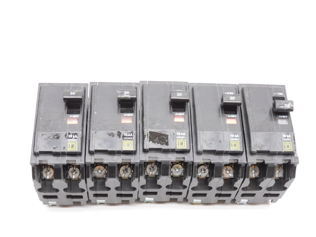 SQUARE D QO230CP 120/240V 30A (PKG OF 5) NSMP