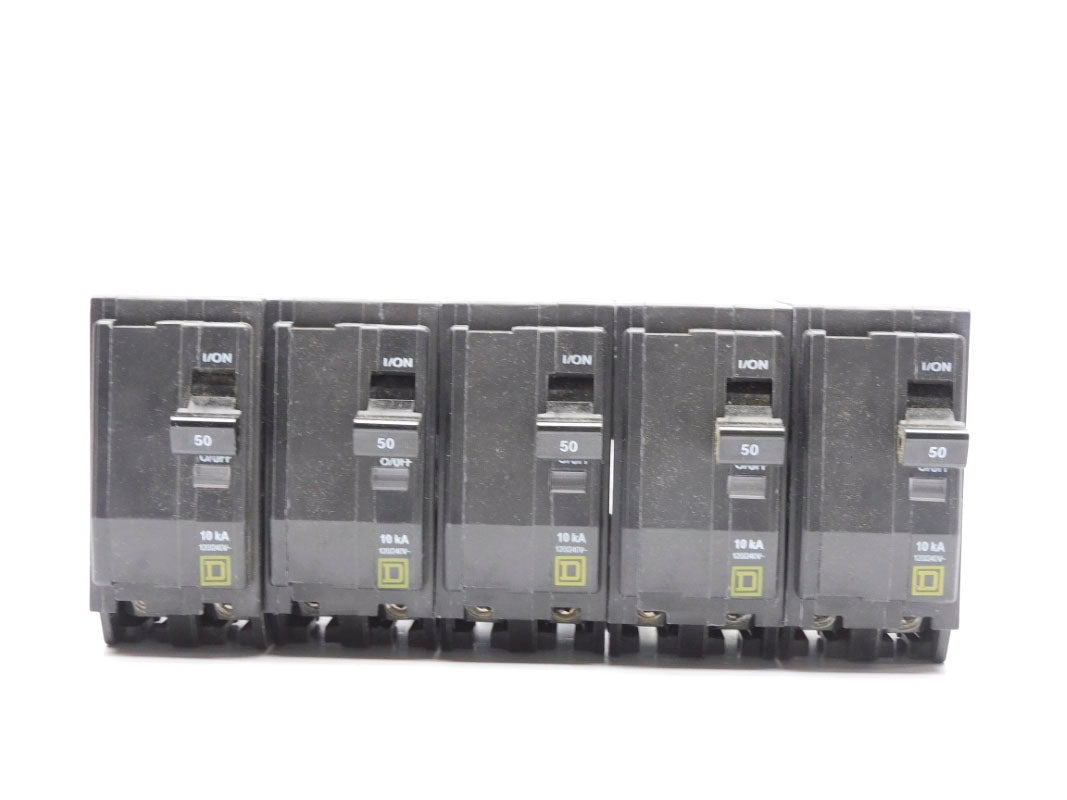 SQUARE D QO250 50A 120/240V (PKG OF 5) NSMP