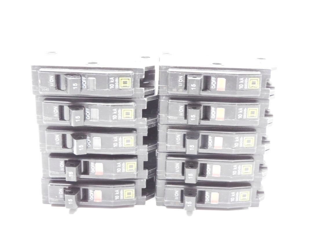SQUARE D QO115CP 15A 120/240V (PKG OF 10) NSMP