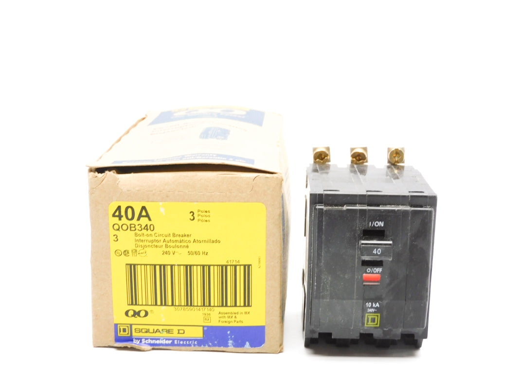 SQUARE D QOB340 240V 40A (PKG OF 3) NSMP