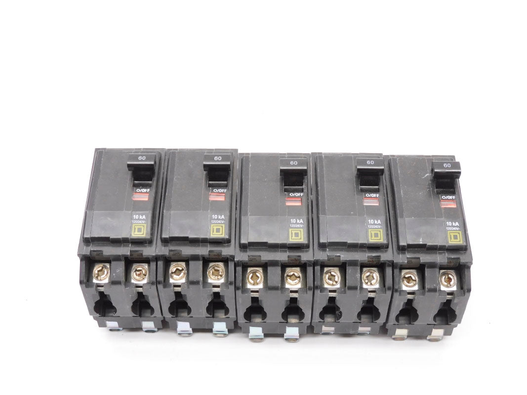 SQUARE D QOB260 60A 120/240V (PKG OF 5) NSMP