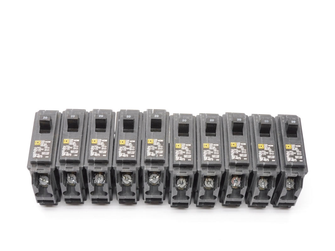 SQUARE D HOM120 120/240V 20A (PKG OF 10) NSMP