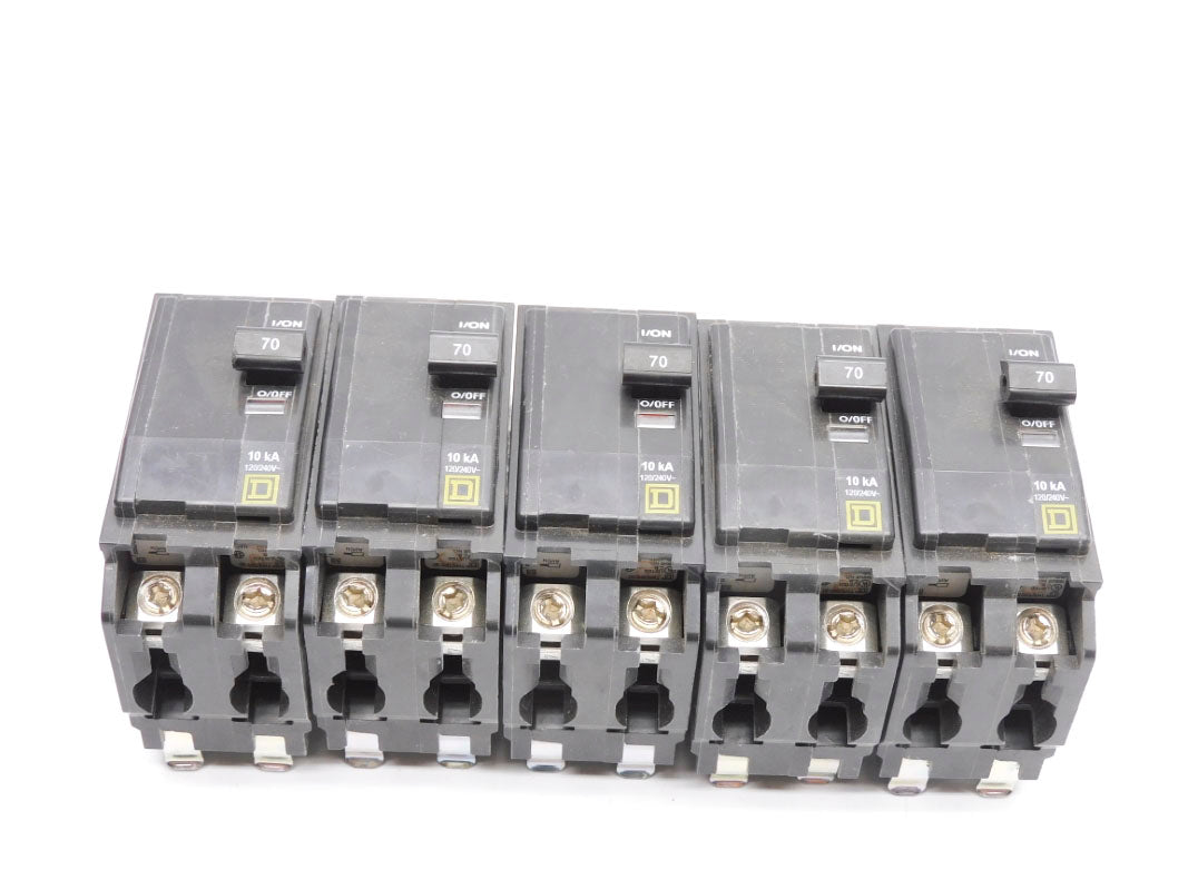SQUARE D QO270 70A 120/240V (PKG OF 5) NSMP