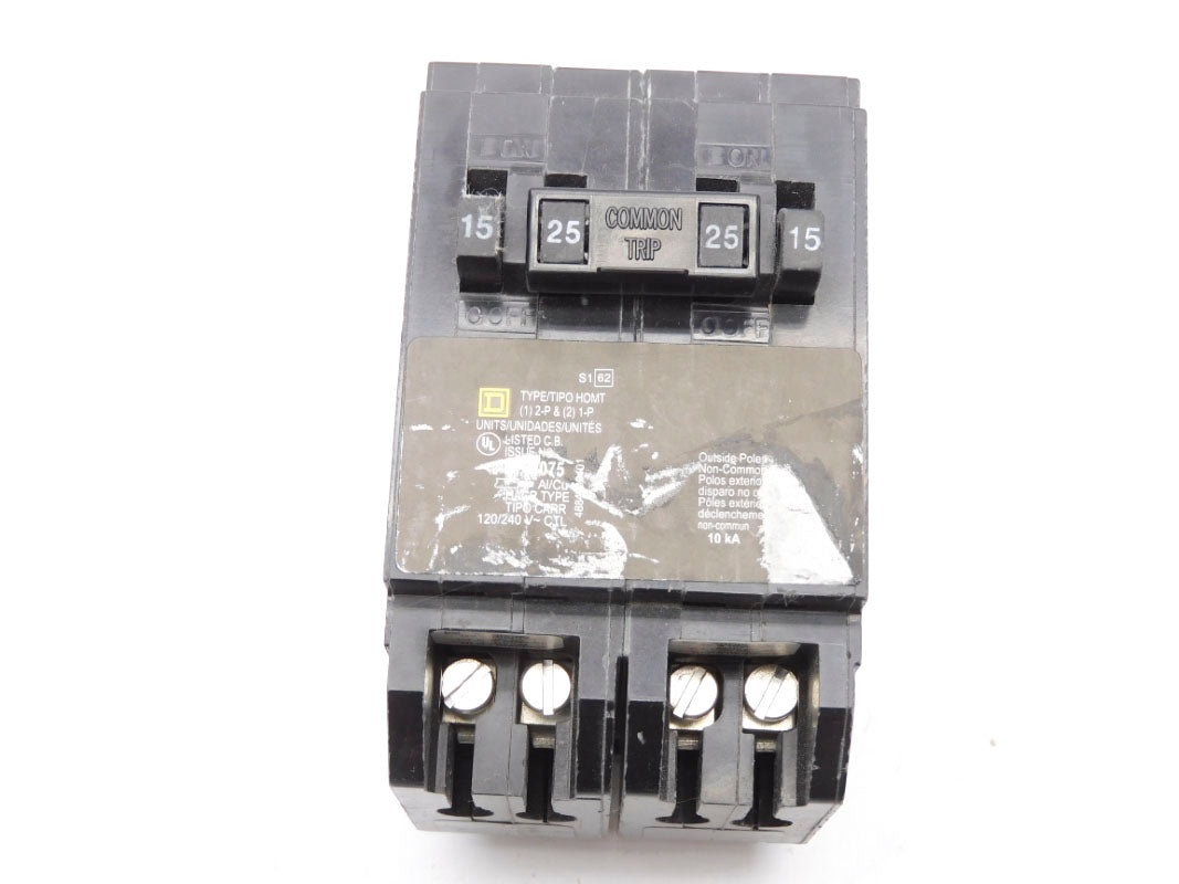 SQUARE D HOMT1515225 15/25A 120/240V NSNP
