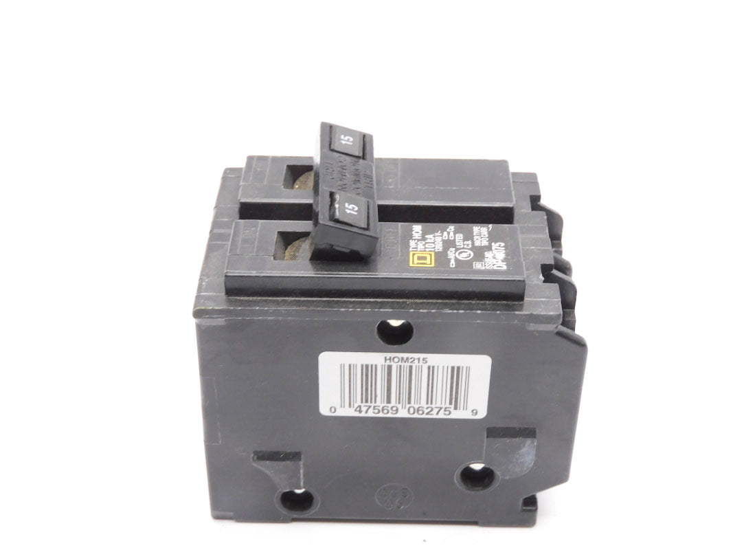 SQUARE D HOM215CP 120/240V15A (PKG OF 5) NSMP