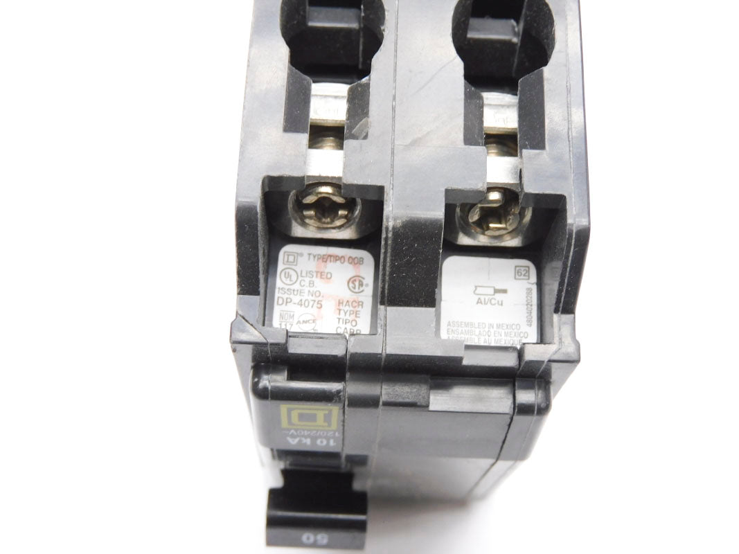 SQUARE D QOB250 50A 120/240V (PKG OF 5) NSMP