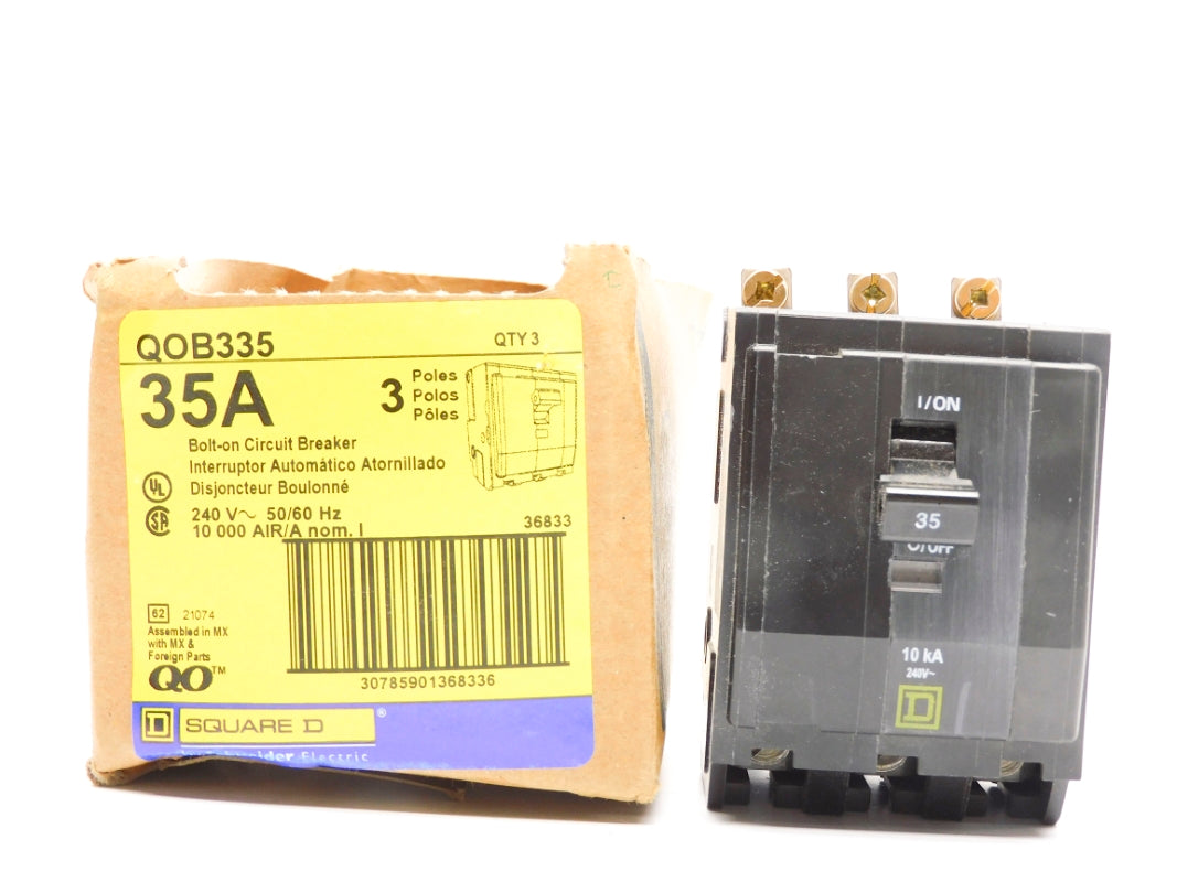 SQUARE D QOB335 35A 240V (PKG OF 3) NSMP
