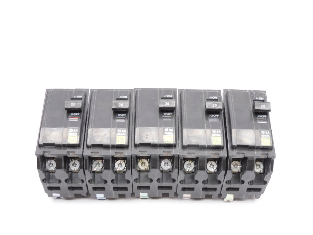 SQUARE D QO220CP 120/240V 20A (PKG OF 5) NSMP