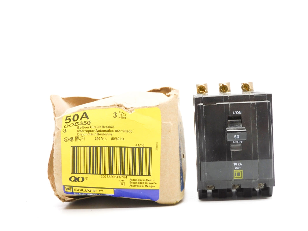 SQUARE D QOB350 50A 240V (PKG OF 3) NSMP