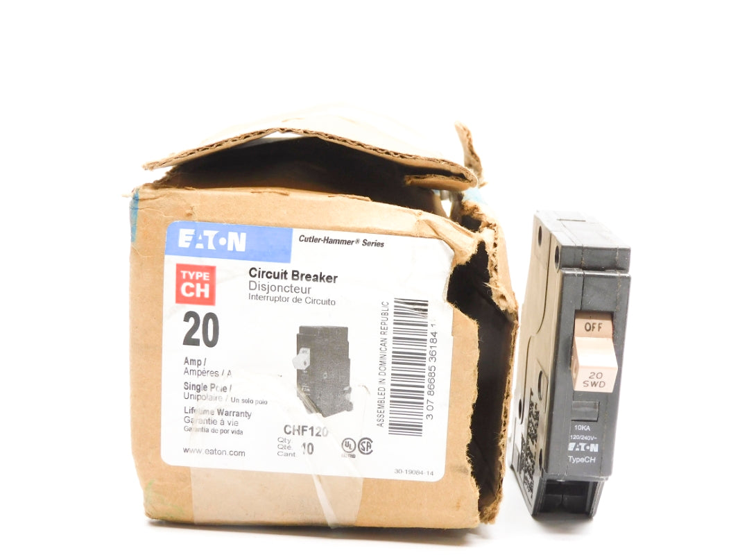 EATON CHF120 20A 120/240V (PKG OF 10) NSMP