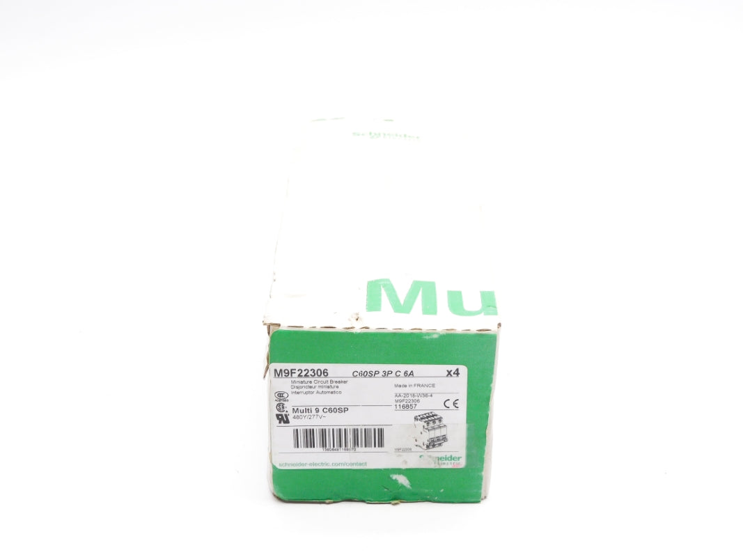 SCHNEIDER ELECTRIC M9F22306 277V 6A (PKG OF 4) NSFS