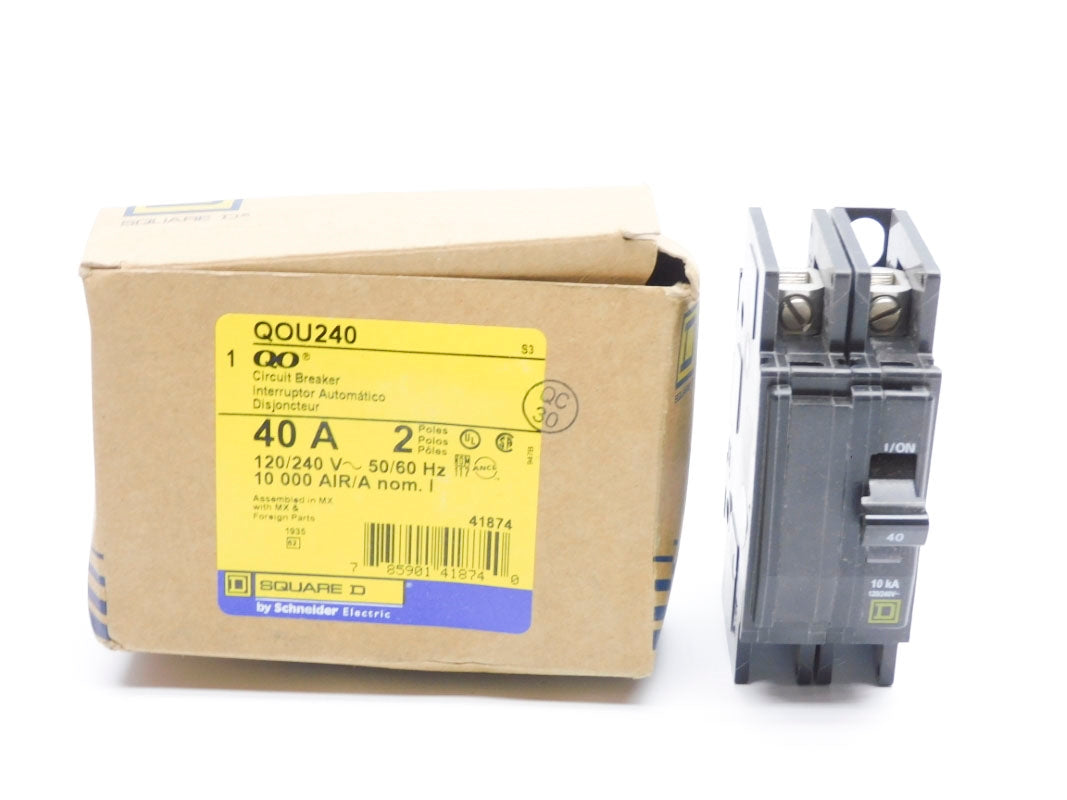 SQUARE D QOU240 120/240V 40A NSMP