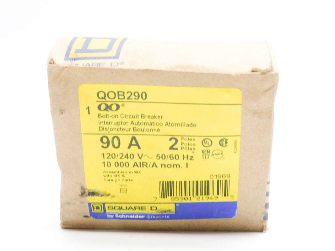 SQUARE D QOB290 120/240V 90A NSMP