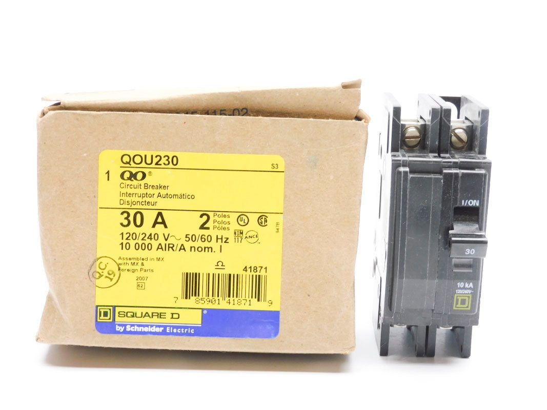 SQUARE D QOU230 30A 120/240V NSMP