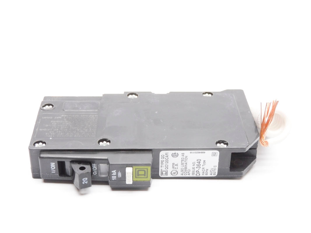 SQUARE D QO120CAFI 120V 20A NSMP