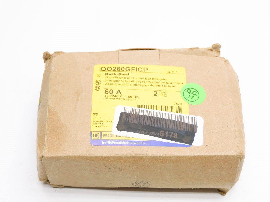 SQUARE D QO260GFICP 60A NSMP