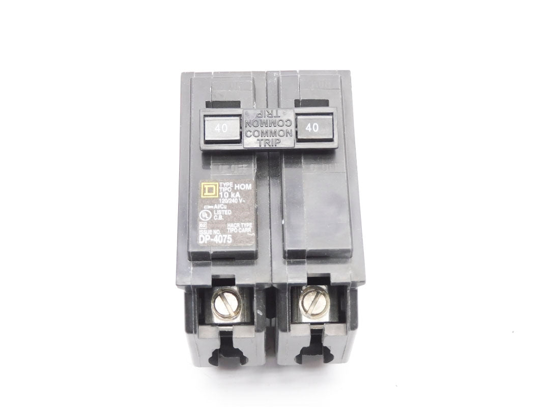 SQUARE D HOM240CP 40A 120/240V (PKG OF 5) NSMP