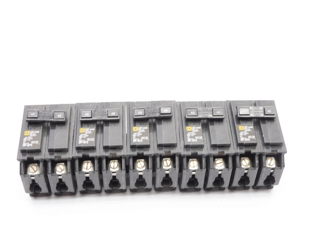 SQUARE D HOM240CP 40A 120/240V (PKG OF 5) NSMP