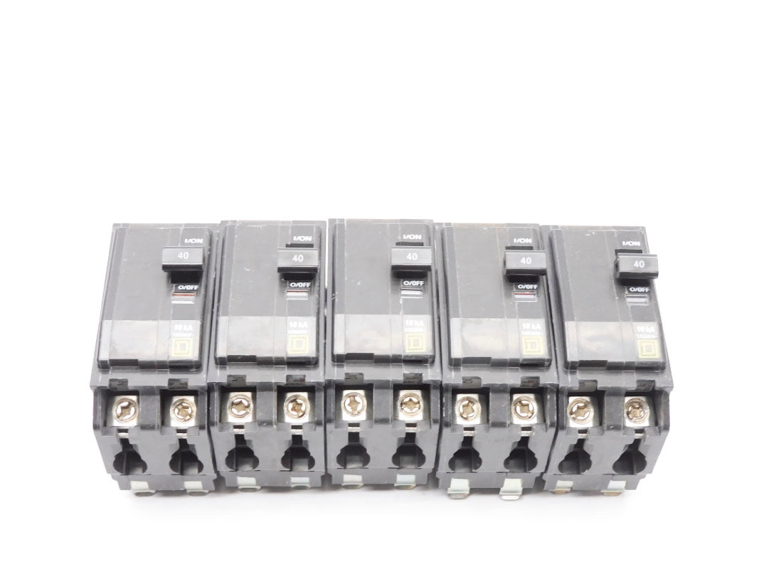SQUARE D QOB240 40A 120/240V (PKG OF 5) NSMP