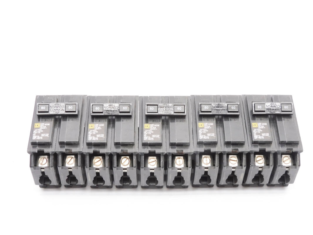 SQUARE D HOM260CP 60A 120/240V (PKG OF 5) NSMP