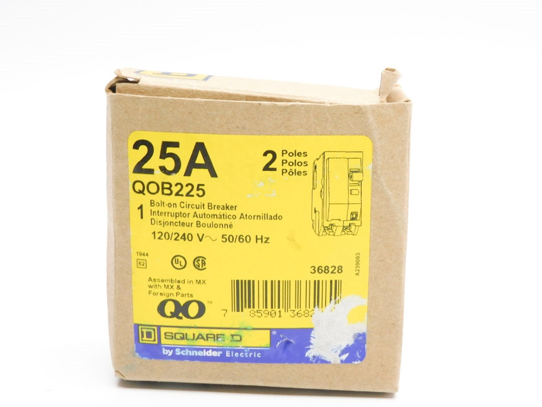 SQUARE D QOB225 120/240V 25A NSMP