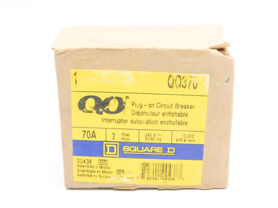 SQUARE D QO370 240V 70A NSMP