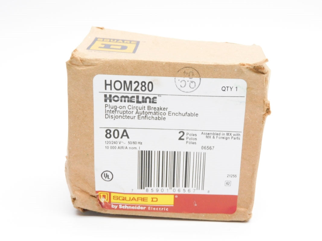 SQUARE D HOM280 80A 120/240V NSMP