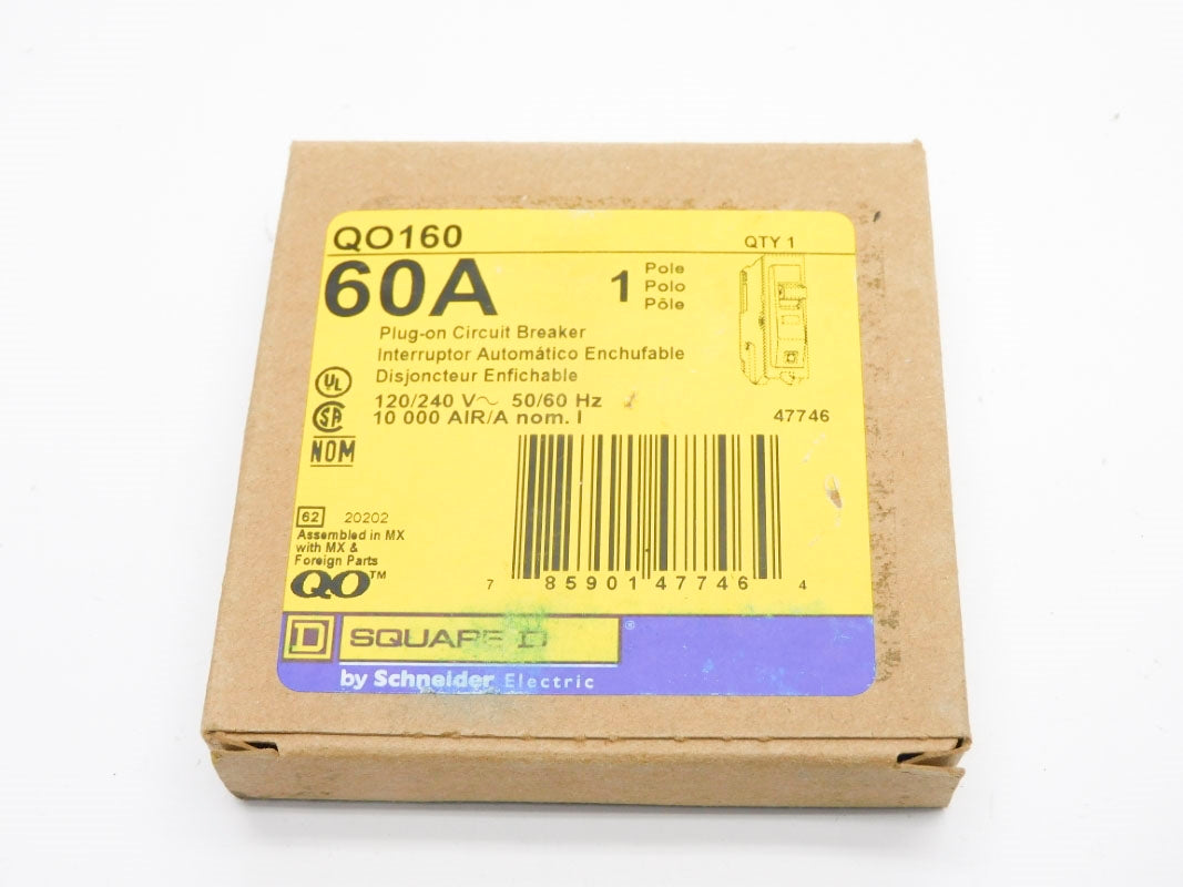 SQUARE D QO160 120/240V 60A NSMP