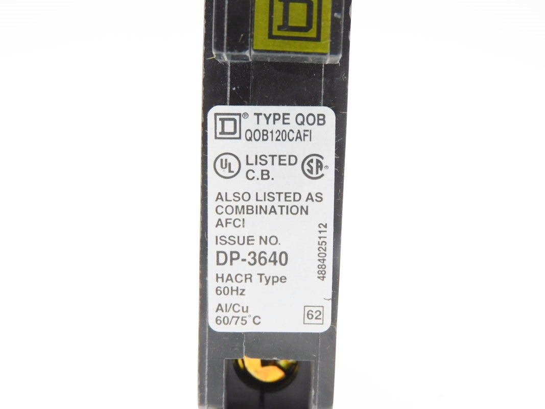 SQUARE D QOB120CAFI 120V 20A NSMP