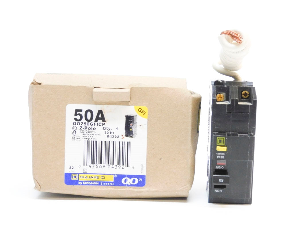 SQUARE D QO250GFICP 120/240V 50A NSMP