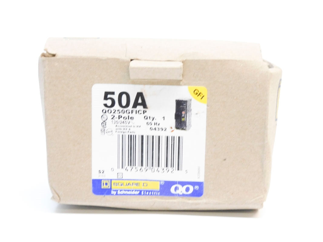 SQUARE D QO250GFICP 120/240V 50A NSMP