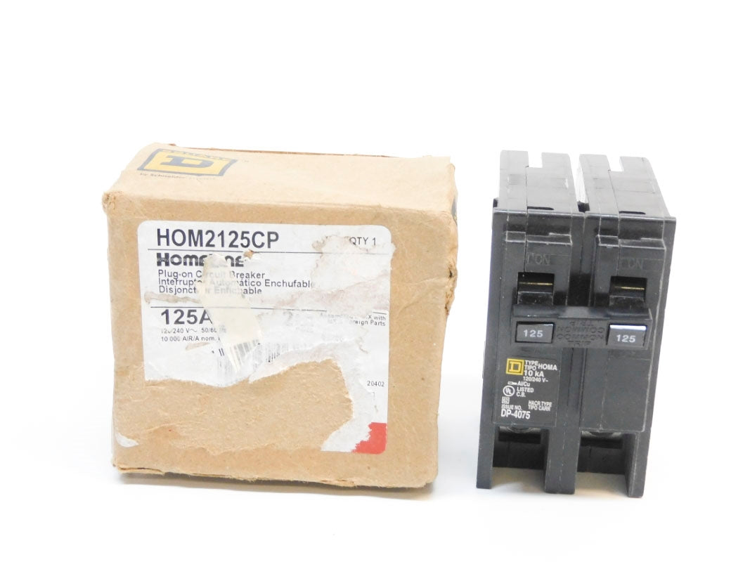 SQUARE D HOM2125CP 120/240V 125A NSMP