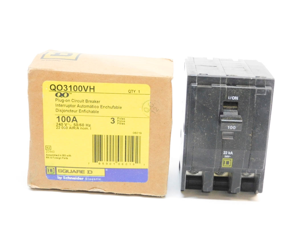 SQUARE D QO3100VH 100A 240V NSMP