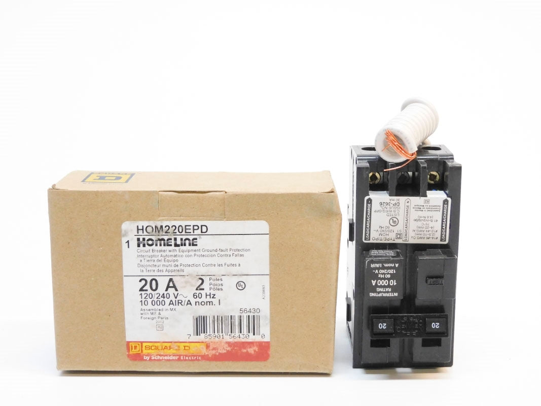 SQUARE D HOM220EPD 120/240V 20A NSMP