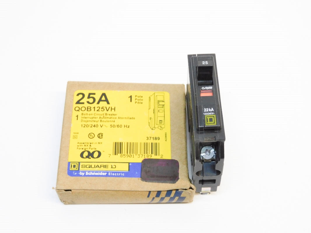 SQUARE D QOB125VH 120/240V 25A NSMP