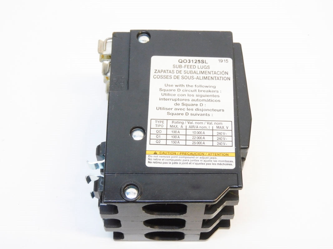 SQUARE D QO3125SL 240V 125A NSMP