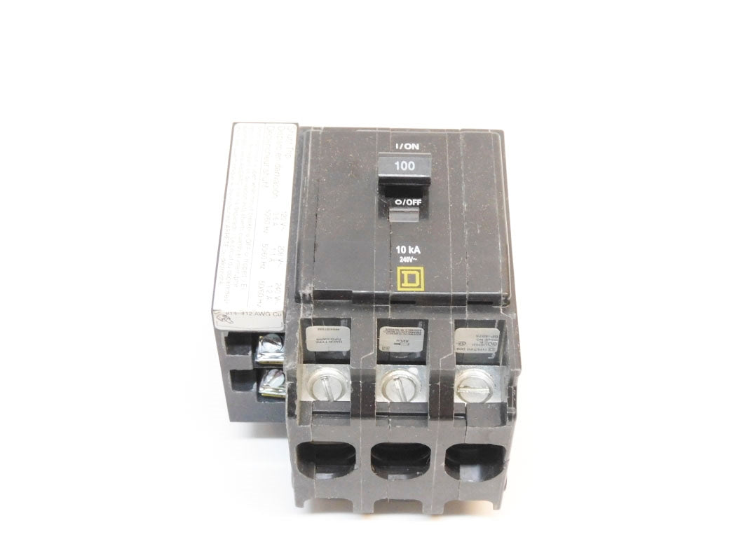 SQUARE D QOB31001021 100A 240V NSMP