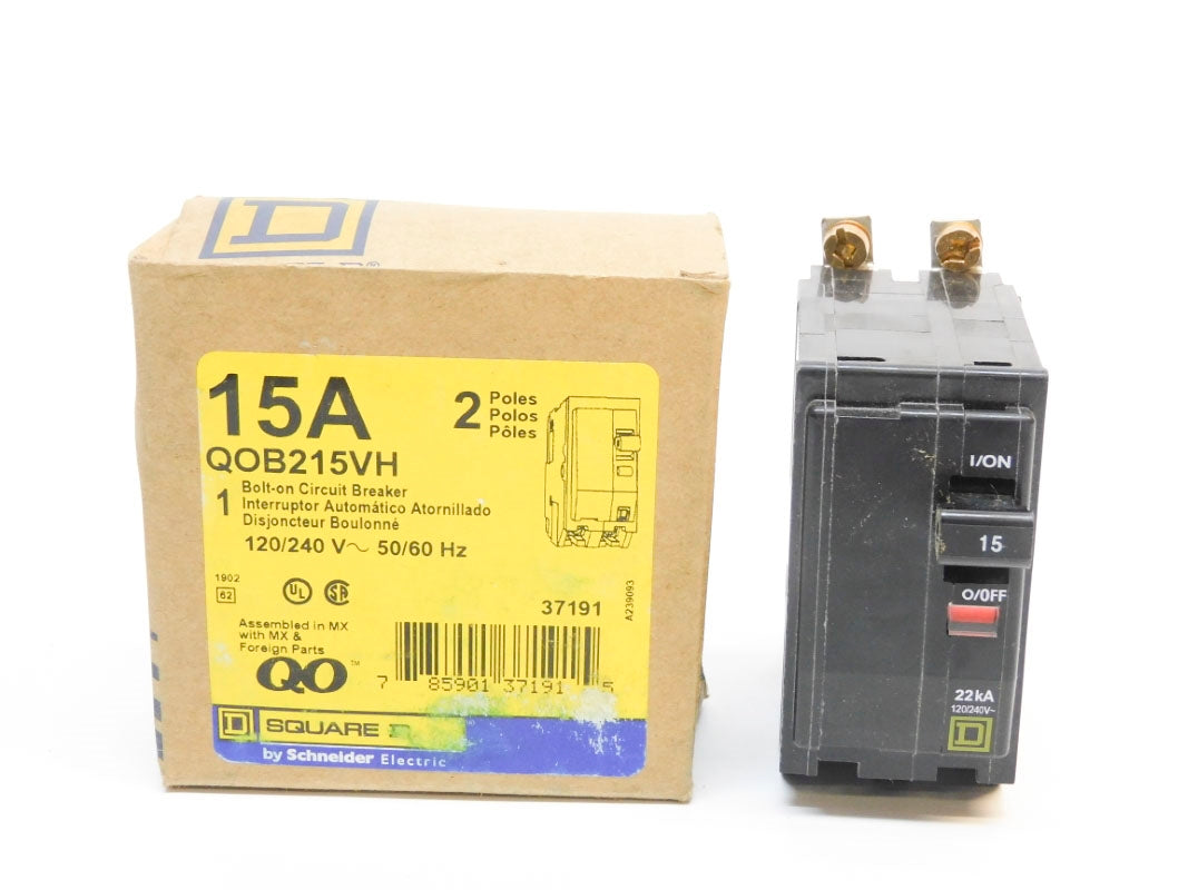 SQUARE D QOB215VH 15A 120/240V NSMP