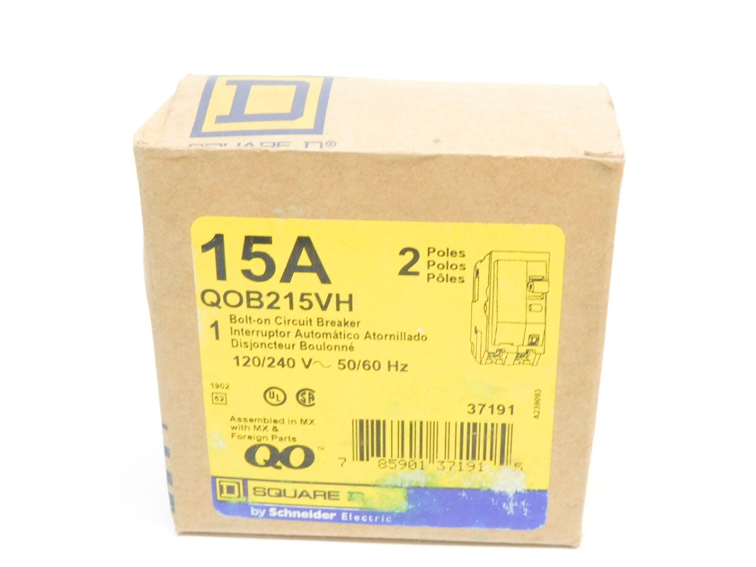SQUARE D QOB215VH 15A 120/240V NSMP