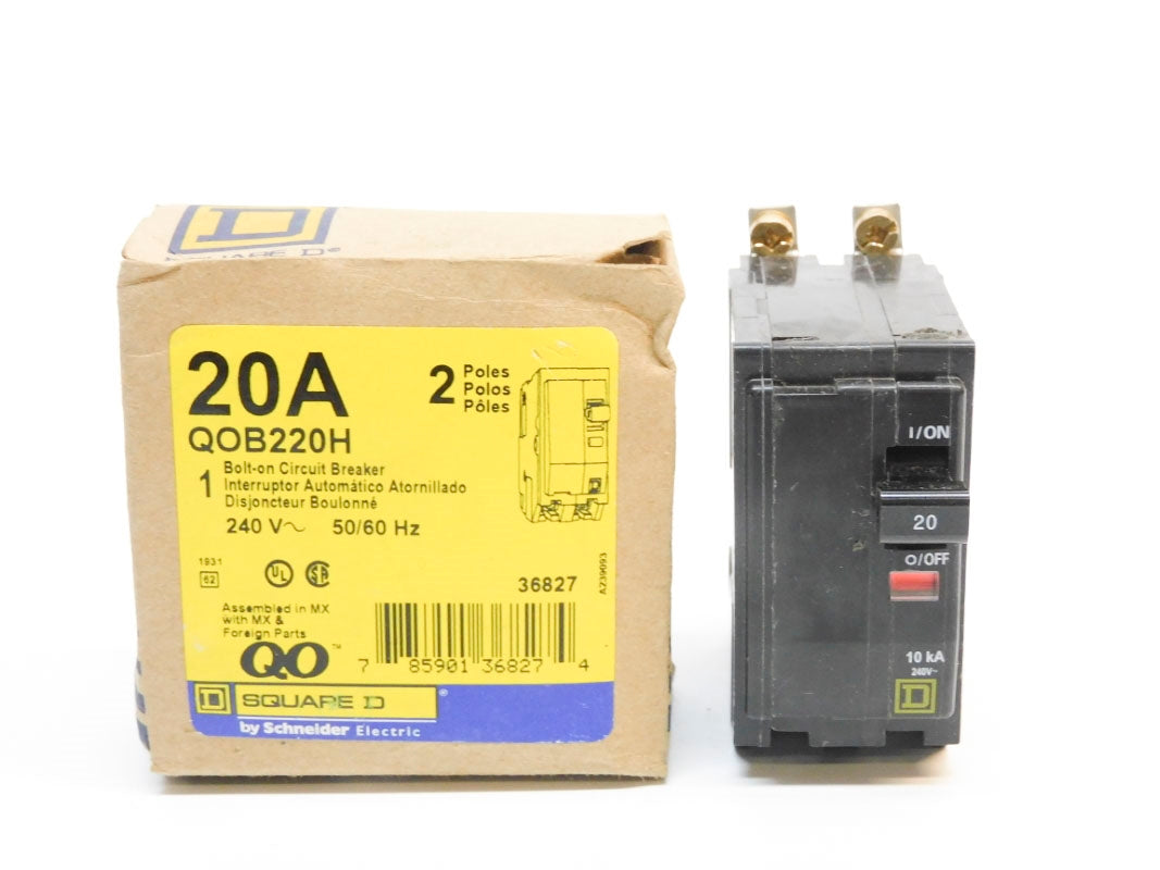 SQUARE D QOB220H 240V 20A NSMP