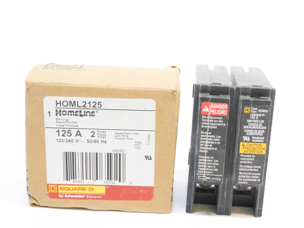 SQUARE D HOML2125 120/240V 125A NSMP