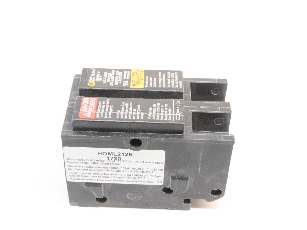 SQUARE D HOML2125 120/240V 125A NSMP