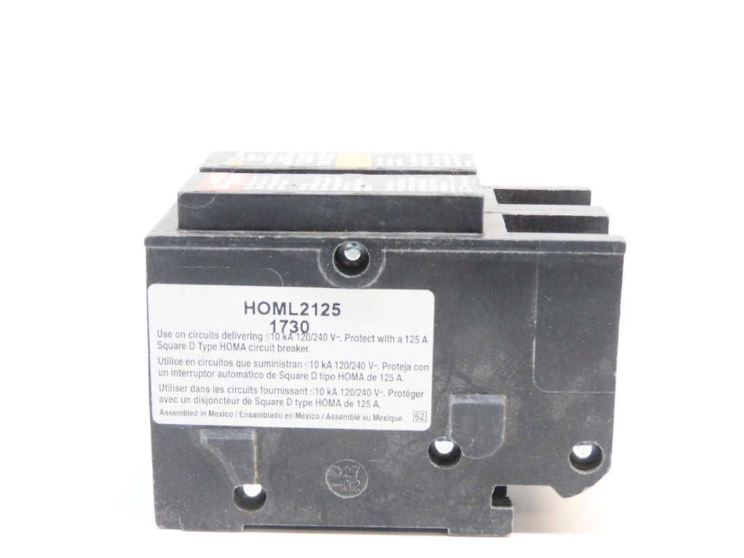 SQUARE D HOML2125 120/240V 125A NSMP